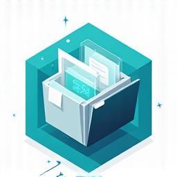 Icon representing digital assets management