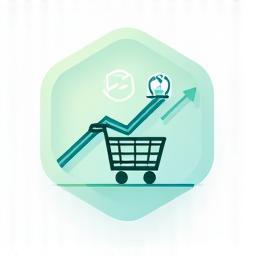 Icon representing ecommerce growth