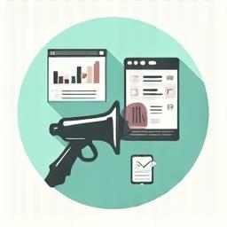 Icon representing digital marketing campaigns