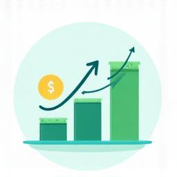 Icon representing passive income growth